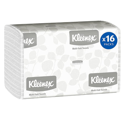 Kleenex® Folded Hand Paper Towels, 16 x 150 sheets, 01890