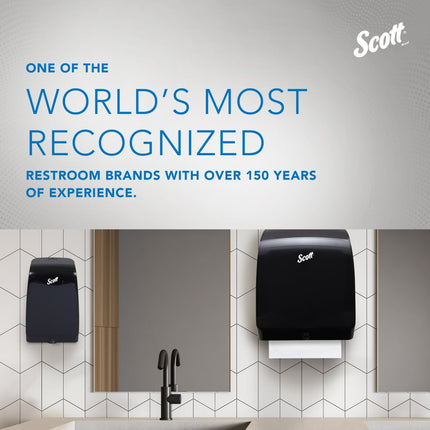 Scott® Essential Coreless Standard Roll Toilet Paper, 4.00" x 3.7", 2 Ply, White, 36 Rolls, 04007