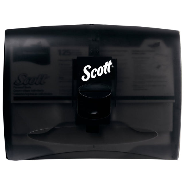 Scott® Personal Toilet Seat Cover Dispenser, Black, Rectangular, Plastic,09506
