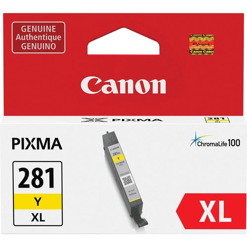 Canon CLI-281 BK XL Black Ink Tank, High Yield