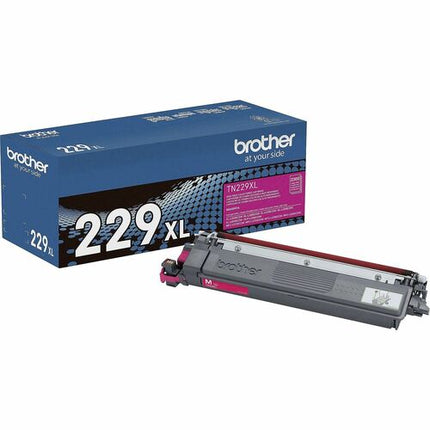 Brother Genuine TN229XLM High Yield Toner Cartridge - Magenta