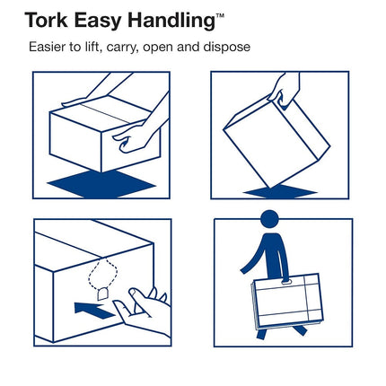 Tork® Advanced High-Capacity Bath Tissue Roll, 3.8 in x  3.8 in, 110291A
