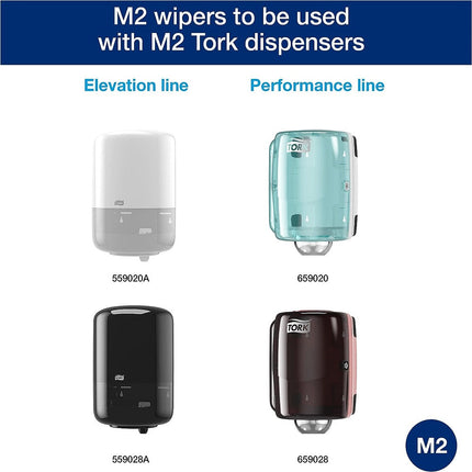 Tork® Advanced Soft Centrefeed Hand Towel, 2-Ply, White, 492.5 ft x 7.6 in, 120932