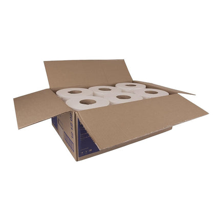 Tork® Advanced Soft Centrefeed Hand Towel, 2-Ply, White, 6 x 610 Sheets, 121202