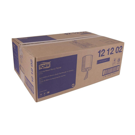 Tork® Advanced Soft Centrefeed Hand Towel, 2-Ply, White, 6 x 610 Sheets, 121202