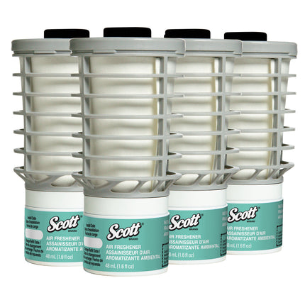 Scott Essential Air Freshener Refill, Natural Scent, Automatic, Continuous Release, 6 Refills, 12369