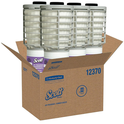 Scott Essential Air Freshener Refill, Summer Fresh, Automatic, Continuous Release, 6 Refills, 12370