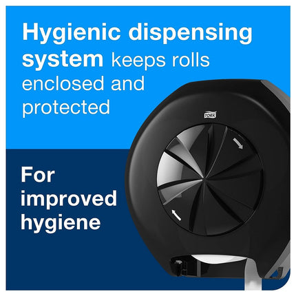 Tork® Universal Bath Tissue Roll with OptiCore®, 2-Ply, 865 Sheets/Roll, 161990