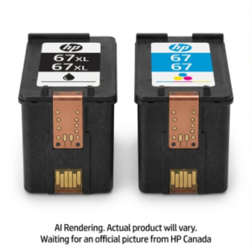 Original HP 67XL Black & 67 Tri-color Ink Cartridge 2-Pack (3YP30AN)