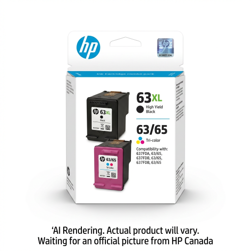 HP 63/65 Color / 63XL Black Combo Pack