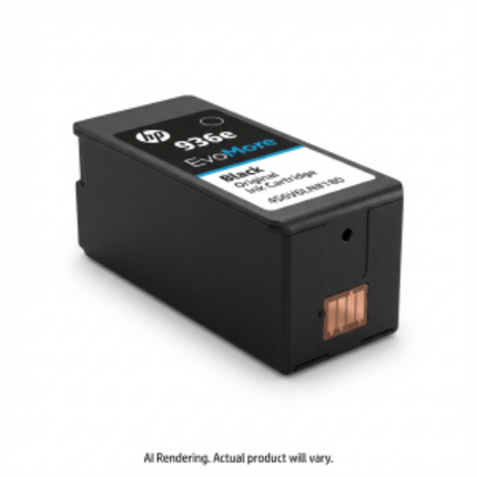 HP 936e EvoMore Black Original Ink Cartridge