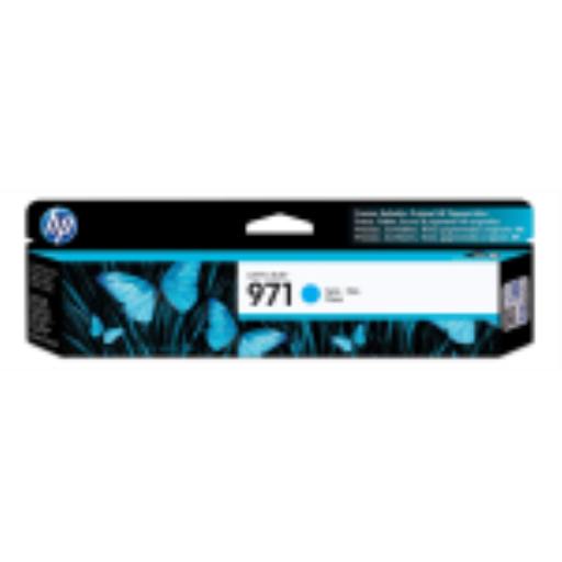 HP 971 Cyan Ink Cartridge