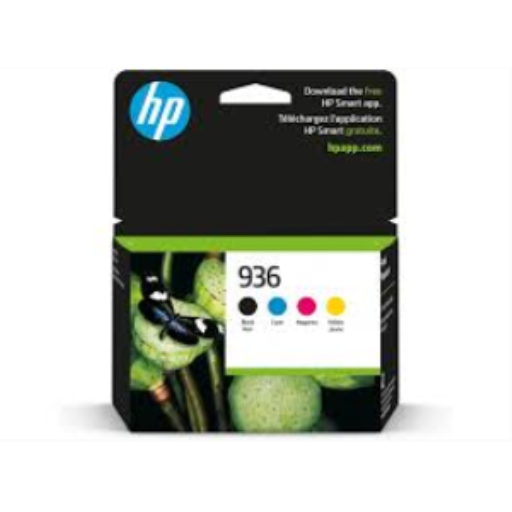 HP 936 CMYK Ink Cartridge 4-Pack