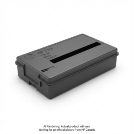 HP 738 130-ml Black DesignJet Ink Cartridge