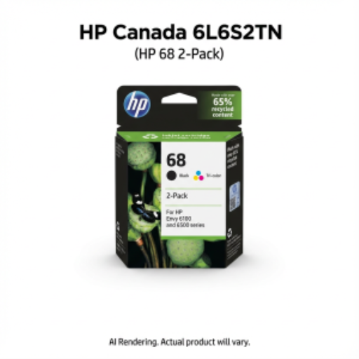 HP 68 2-Pack Black/Tri-color Original Ink Cartridge Combo