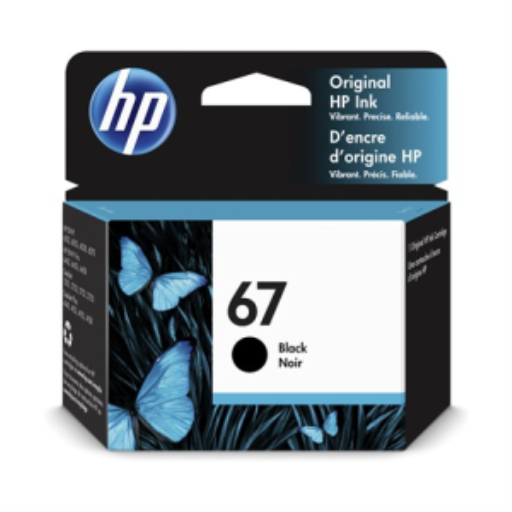HP 67 Black Original Ink Cartridge