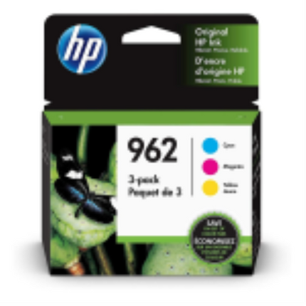 HP 962 CMY Original Ink Combo 3-Pack