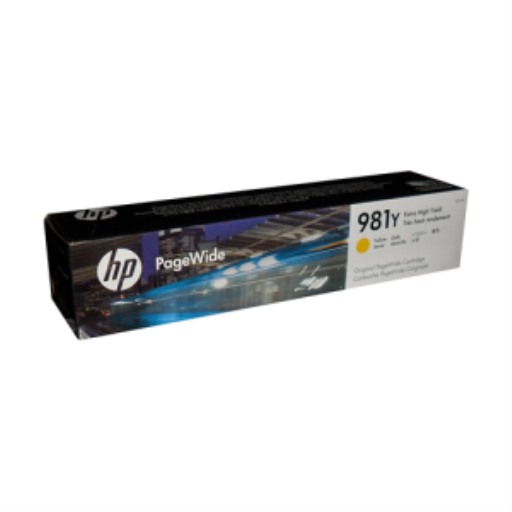 HP 981Y Yellow Original PageWide Crtg