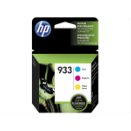 HP 933 CMY Ink Crtg Combo 3-Pack