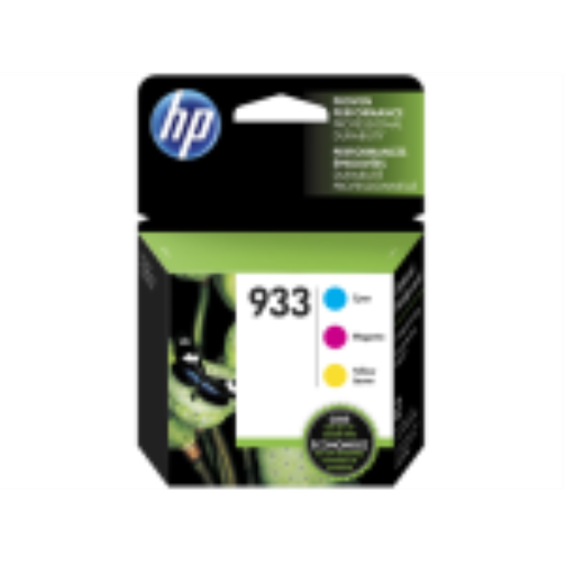HP 933 CMY Ink Crtg Combo 3-Pack