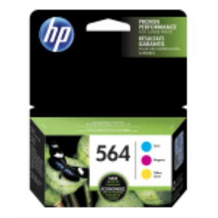 HP 564 CMY Ink Crtg Combo 3-Pack