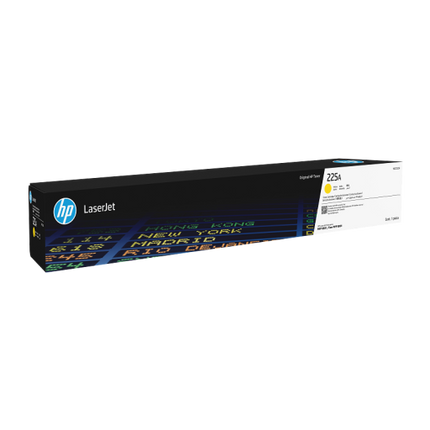 HP 225A Yellow Original LaserJet Toner Cartridge (W2252A)