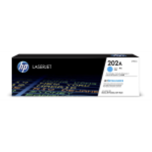 HP 202A Cyan LaserJet Toner Cartridge