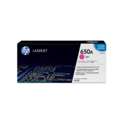 HP 650A (CE273A) Magenta Original LaserJet Toner Cartridge