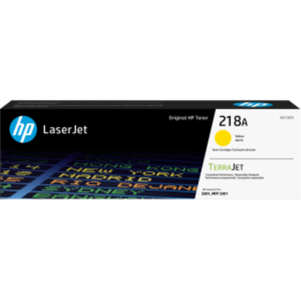 HP 218A Yellow Original LaserJet Toner Cartridge