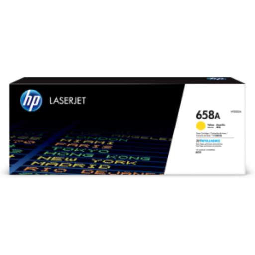 HP 658A Yellow LaserJet Toner Cartridge