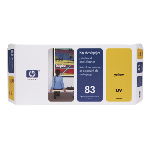 HP No 83 UV Yellow PH and Cleaner