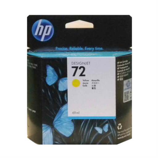 HP 72 69ml Yellow Ink Cartridge