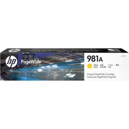 HP 981A Yellow Original PageWide Crtg