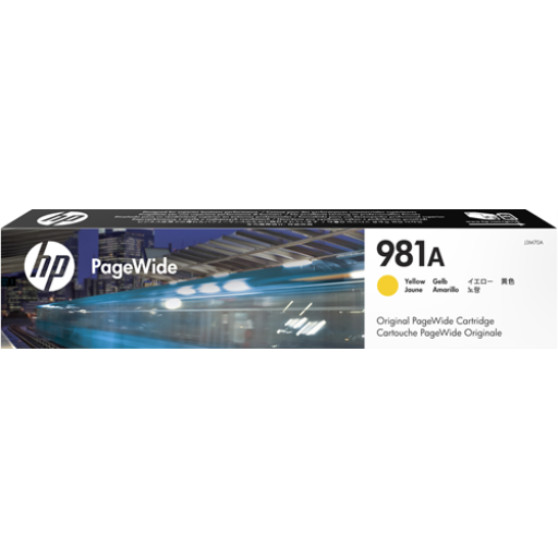 HP 981A Yellow Original PageWide Crtg