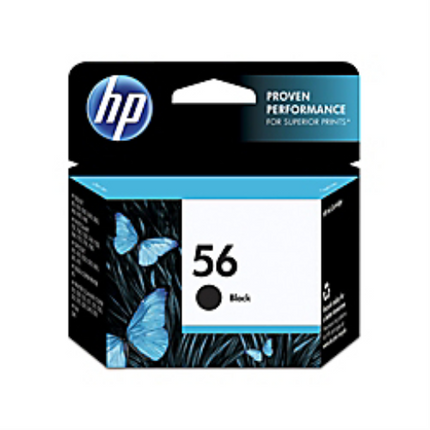 HP 56 Black Inkjet Cartridge, NAM