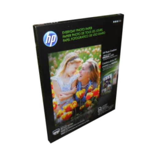 Q8723A HP EVERYDAY SEMIGLOSS PHOTO PAPER 8.5x11 50SHEET