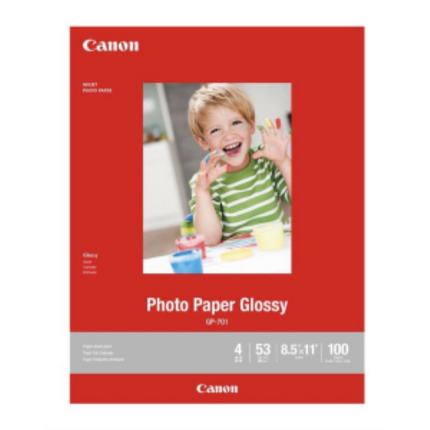 GP-701 8.5" x 11" Photo Paper Glossy (100 sheets/pkg)