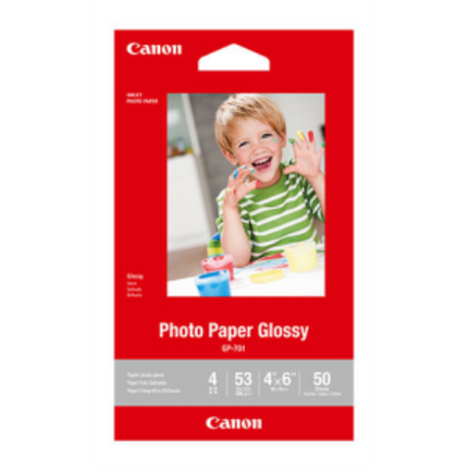 GP-701 4" x 6" Photo Paper Glossy (50 sheets/pkg)