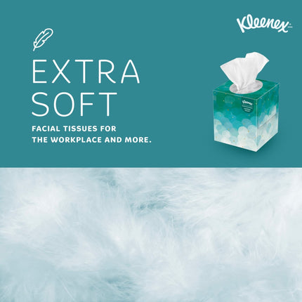 Kleenex Facial Tissue Cube, Upright Face Tissue Box, 6 Bundles, 6 Boxes, 36 Boxes, 21271