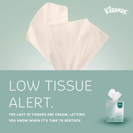 Kleenex® Professional Naturals Facial Tissue, 2 Ply, 36 Boxes, White, 21272