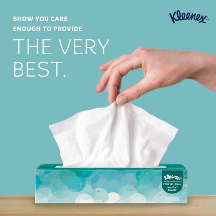 Kleenex® Professional Facial Tissue, 2-Ply, White, 21400