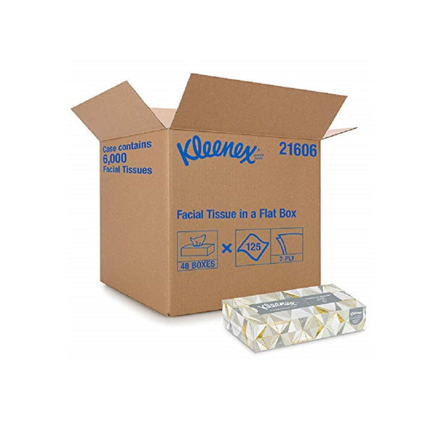 Kleenex® Professional Facial Tissue, 2-Ply, White, 21606