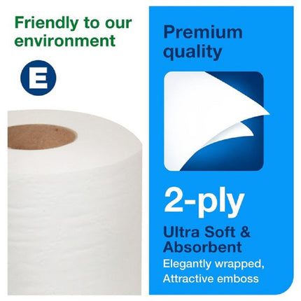 Tork® Premium Bath Tissue Roll, 2Ply, White, 2465110