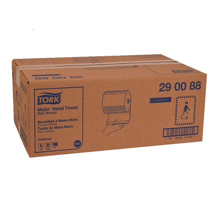 Tork® Universal Matic® Hand Towel Roll, 1-Ply, Natural, 290088