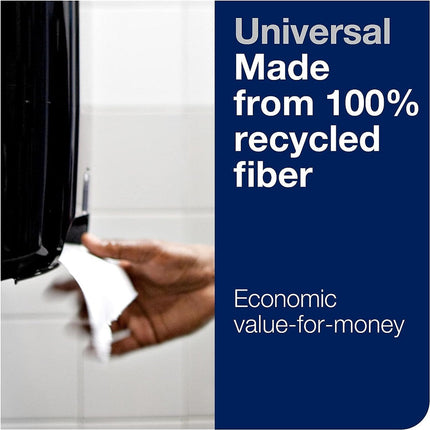 Tork® Universal Matic® Hand Towel Roll, 1-Ply, White, 6 Rolls/Case, 290089