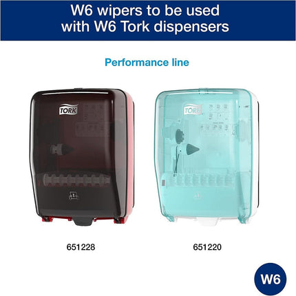 Tork® Paper Wiper Roll Towel, 1-Ply, 7.68" Width x 1,150' Length, 291370