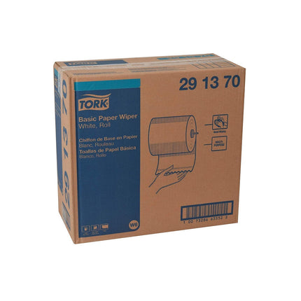 Tork® Paper Wiper Roll Towel, 1-Ply, 7.68" Width x 1,150' Length, 291370