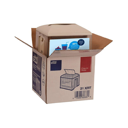 Tork® Xpressnap Café Napkin Dispenser, Case of 4, 31XRT