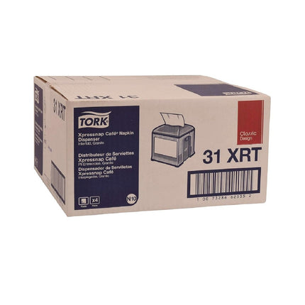 Tork® Xpressnap Café Napkin Dispenser, Case of 4, 31XRT