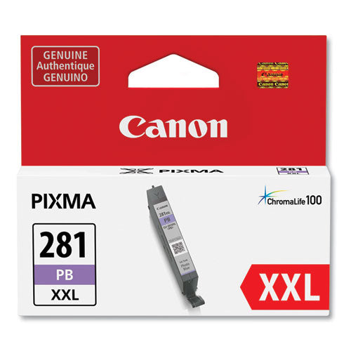 Canon CLI-281XXL Original Photo Blue Ink Cartridge Extra High Yield